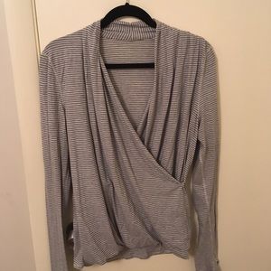 Striped Lululemon long sleeve